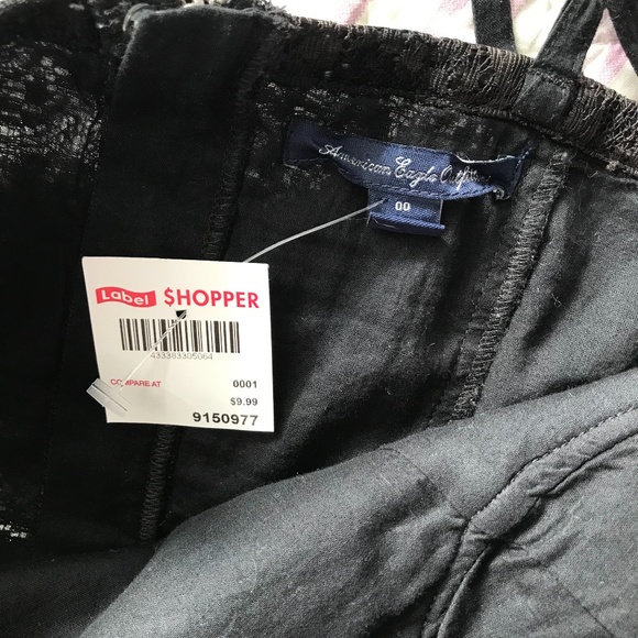 NWT A&E Black Lace Dress - Picture 7 of 8